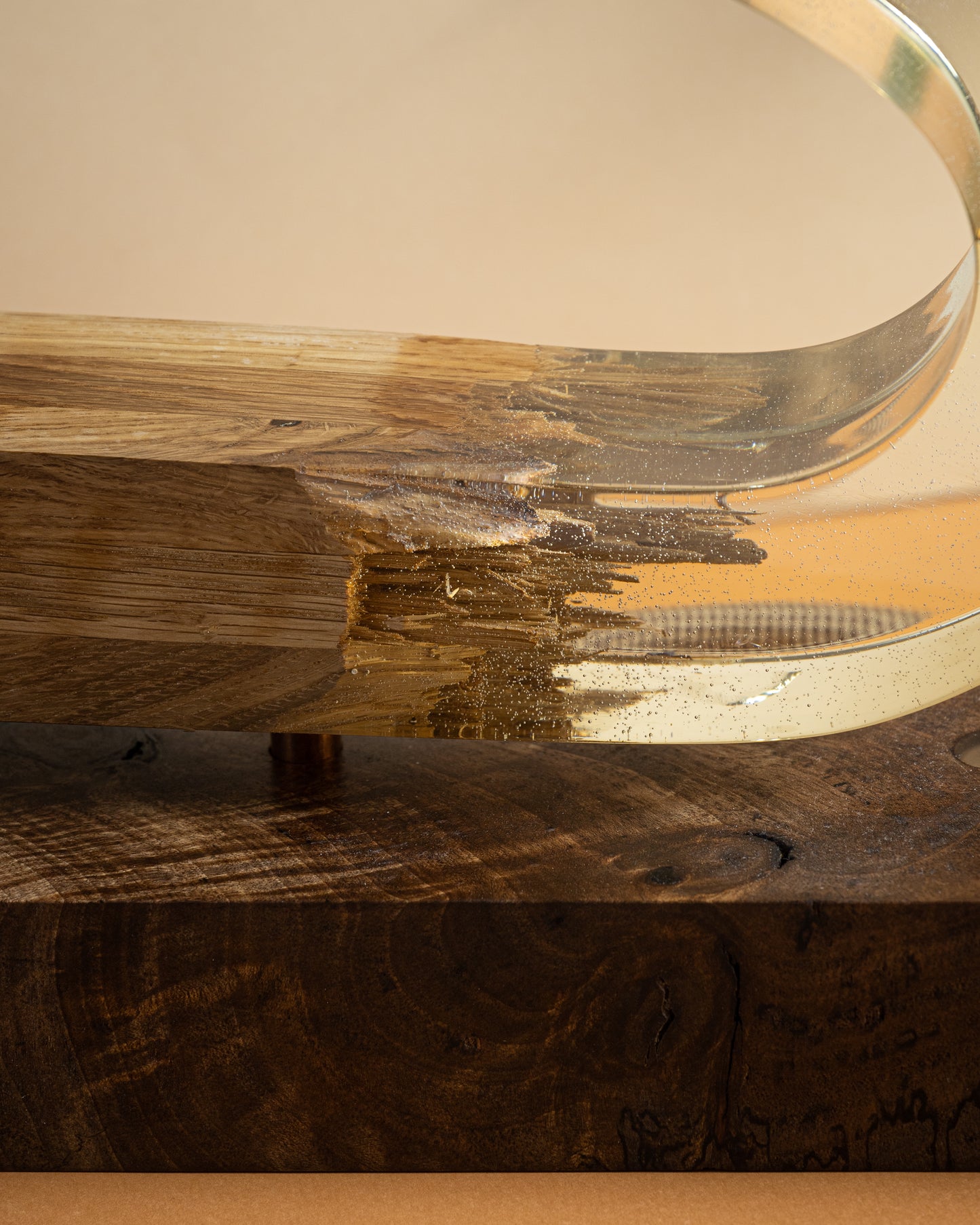 Luminous Arched Timber